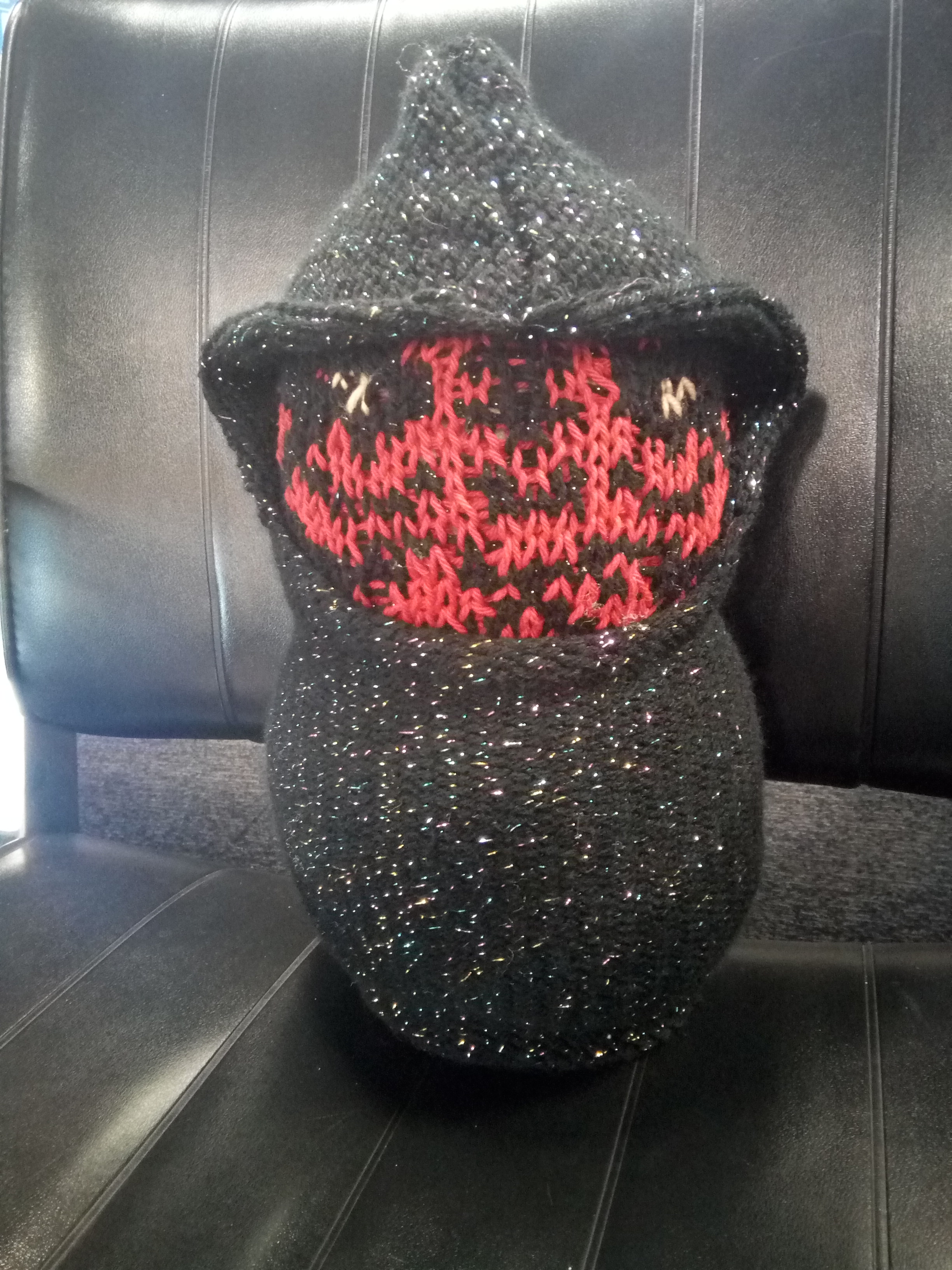 Darth Maul knit plushie
